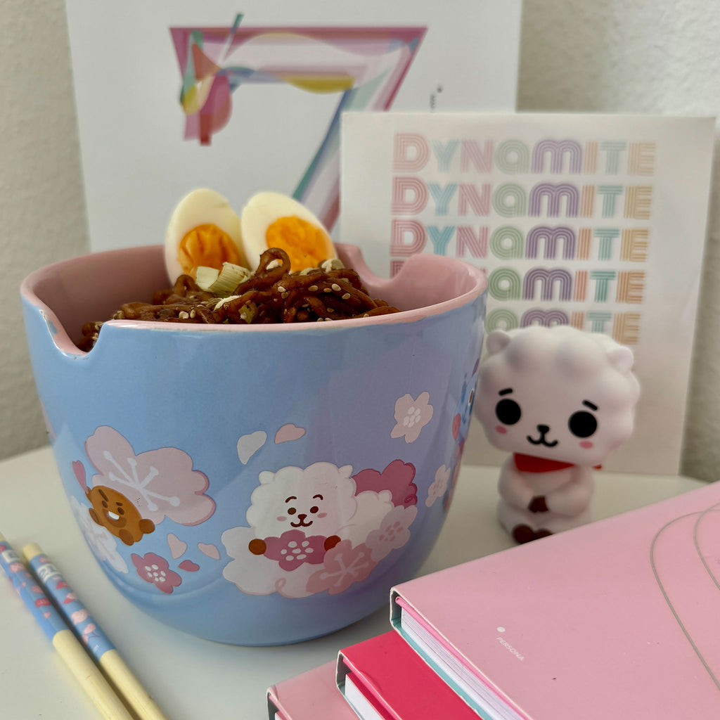 Productafbeelding BT21 - Karakters Ramen Kom met Eetstokjes