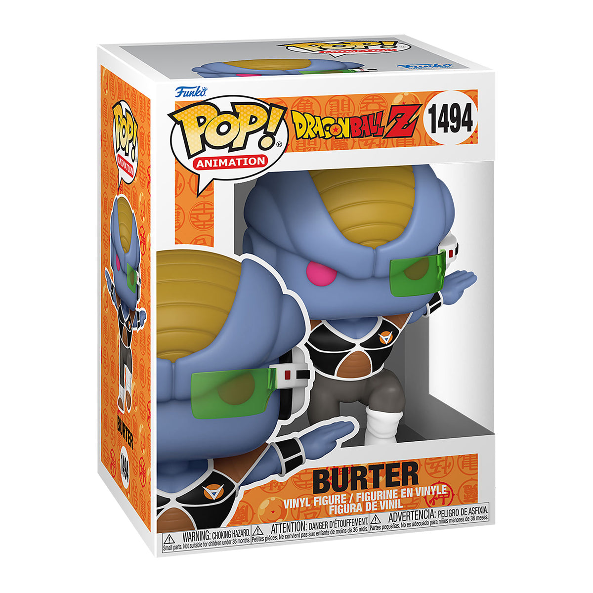 Image produit Dragon Ball Z - Figurine Funko Pop Burter