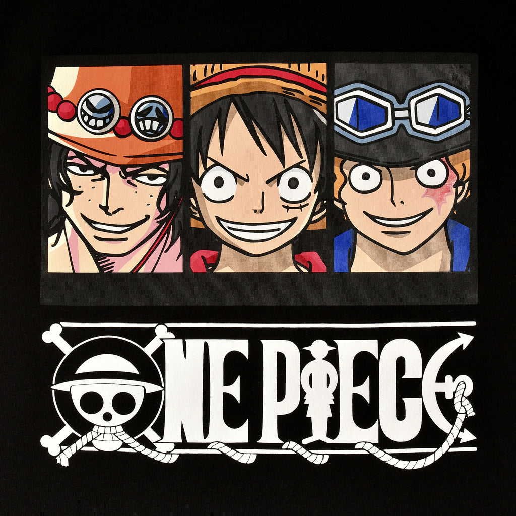 Productafbeelding One Piece - Crew T-shirt zwart