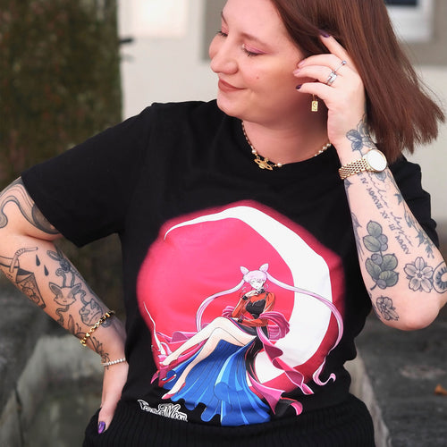 Image produit Sailor Moon - T-shirt Bright Moon noir