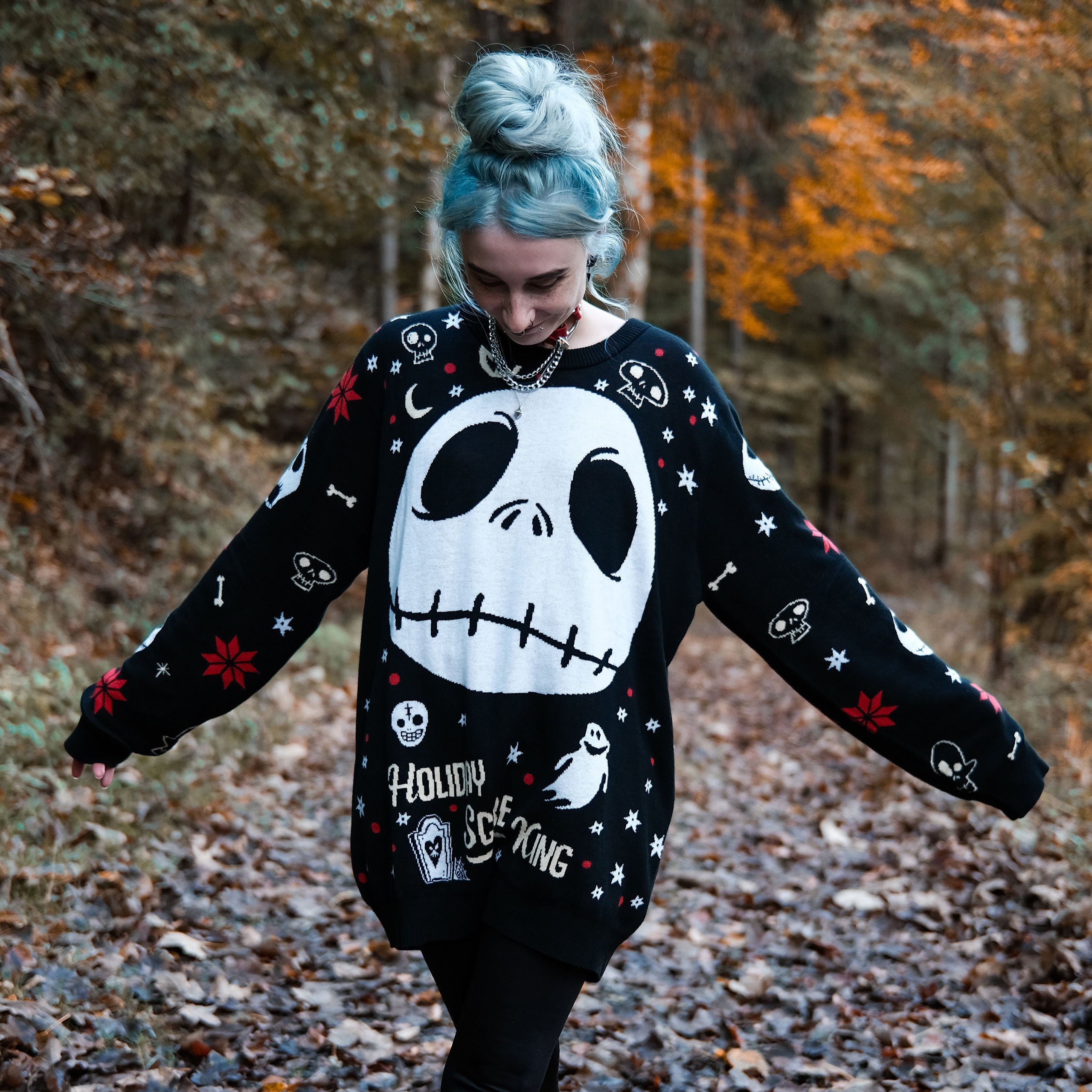 Produktbild Nightmare Before Christmas - Jack Skellington Strickpullover