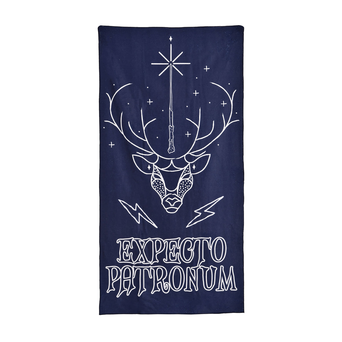 Produktbild Expecto Patronum Badetuch blau - Harry Potter