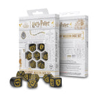 Productafbeelding Harry Potter - Hufflepuff RPG Dobbelstenen Set 7st Zwart