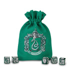 Image produit Harry Potter - Set de dés RPG Slytherin 5pcs avec sac à dés vert