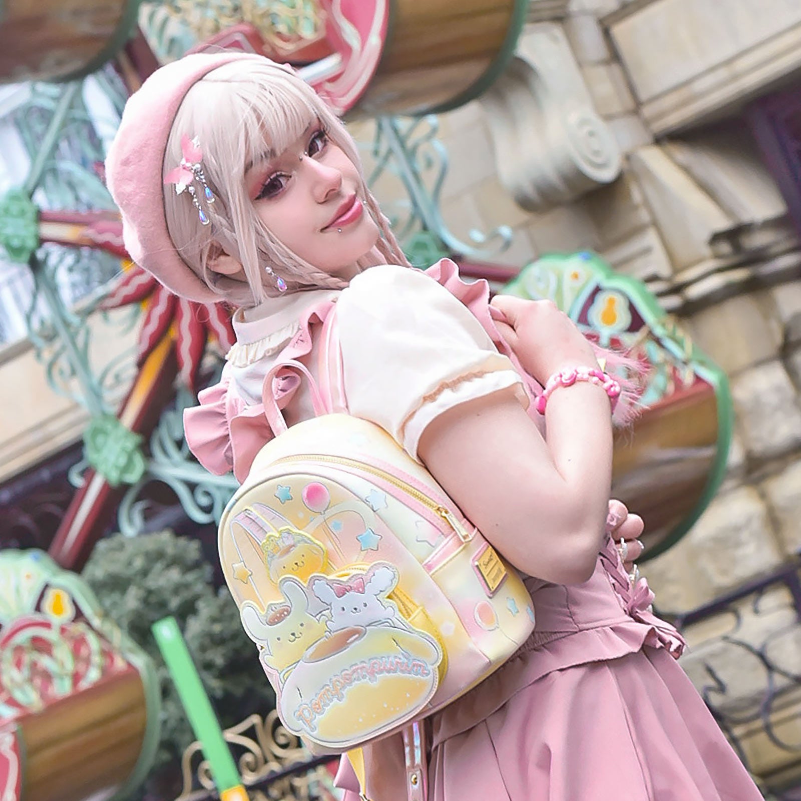 Productafbeelding Sanrio - Pompompurin Carnaval Mini Rugzak Geel