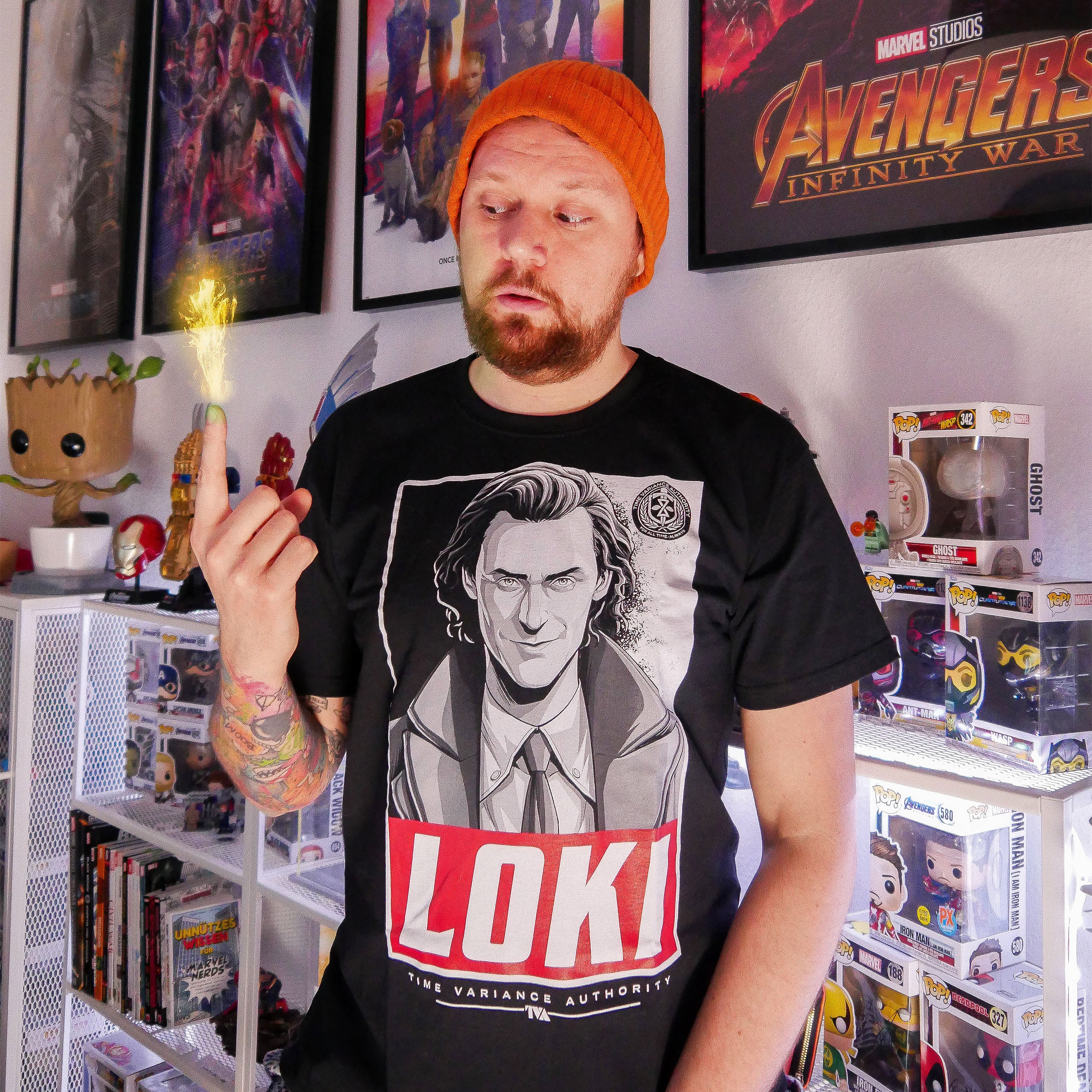 Image produit T-Shirt Loki Square noir