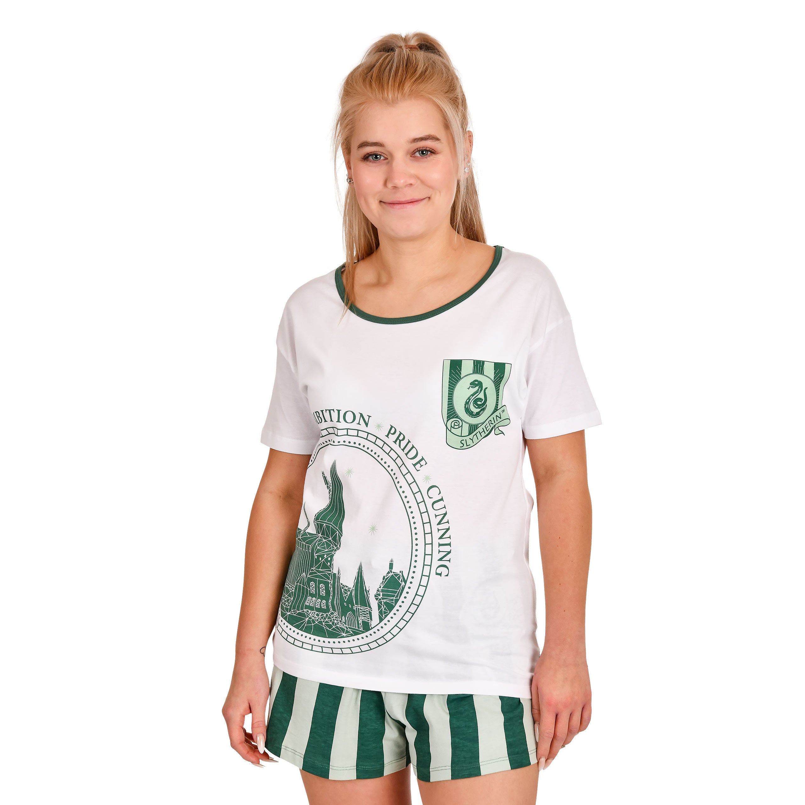 Image produit Harry Potter - Pyjama court Slytherin pour femmes