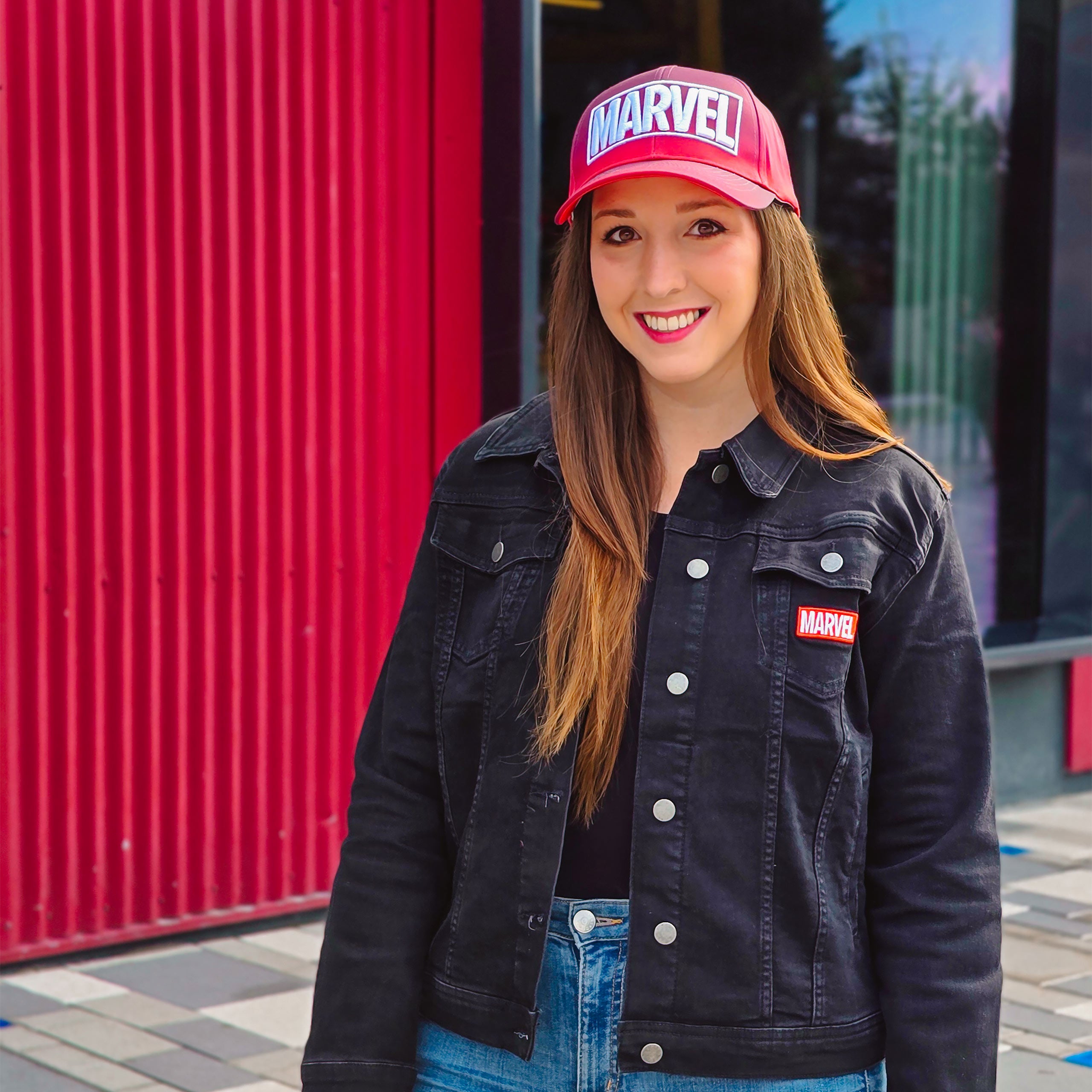 Productafbeelding Marvel - Logo Baseball Cap rood