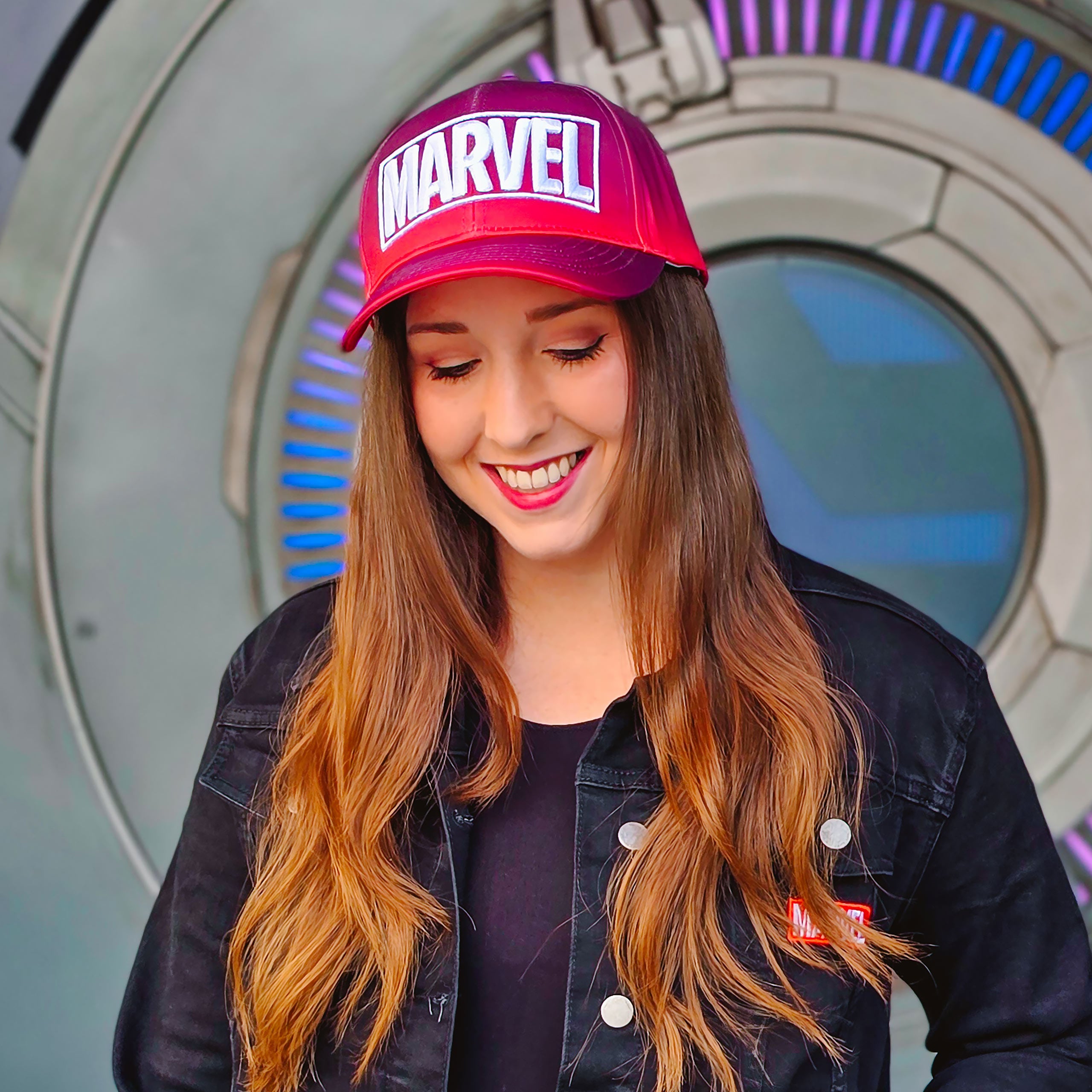 Productafbeelding Marvel - Logo Baseball Cap rood