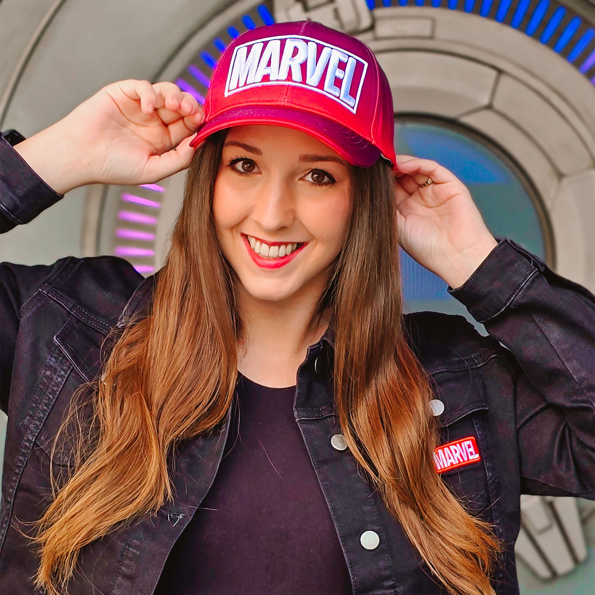 Productafbeelding Marvel - Logo Baseball Cap rood