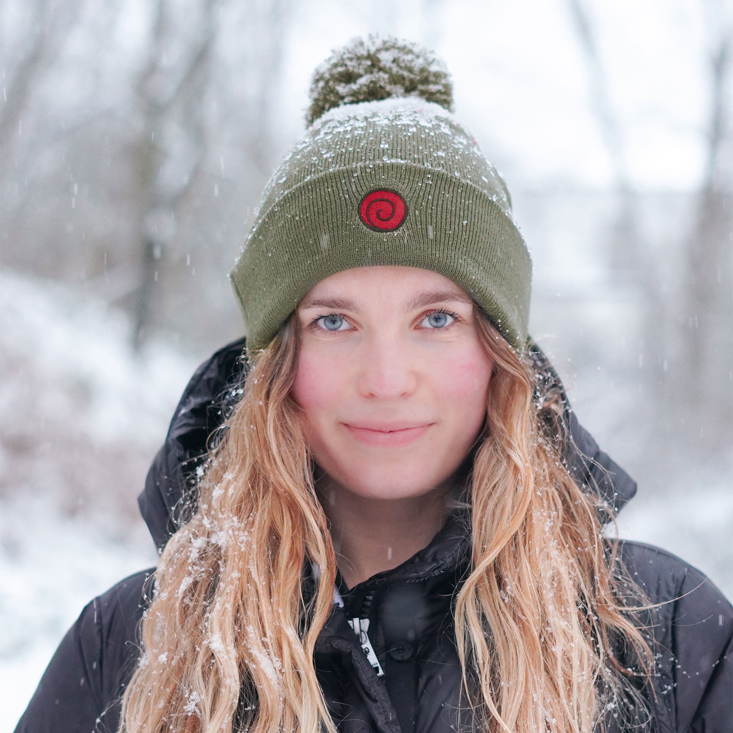 Productafbeelding Naruto - Uzushiogakure Symbool Pom Pom Muts Groen