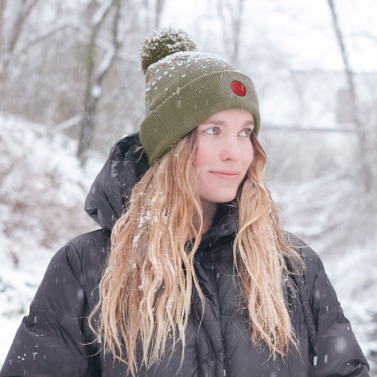 Productafbeelding Naruto - Uzushiogakure Symbool Pom Pom Muts Groen