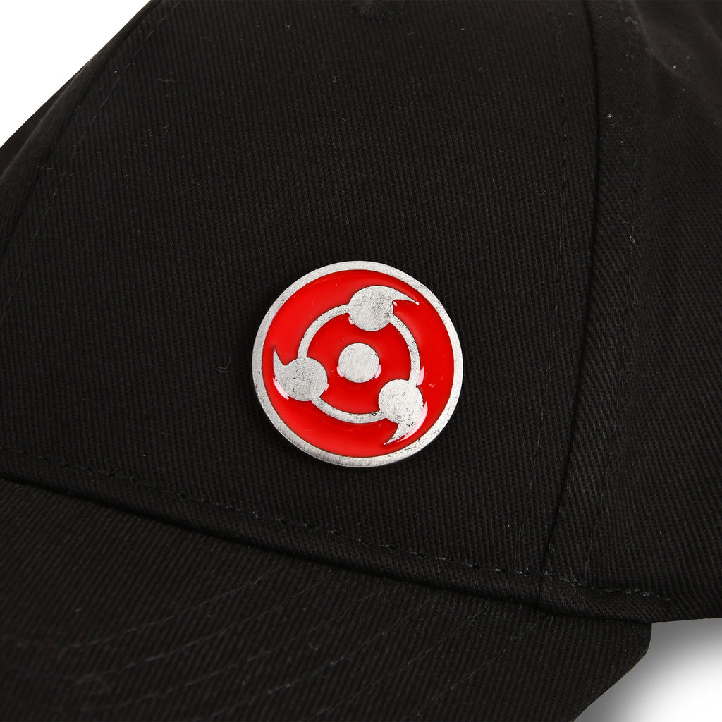 Image produit Naruto Shippuden - Casquette noire avec symbole Sharingan