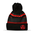 Productafbeelding Naruto Shippuden - Sharingan Symbool Muts met Pompon zwart