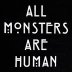Image produit American Horror Story - Tous les monstres sont humains T-shirt femme coupe décontractée noir