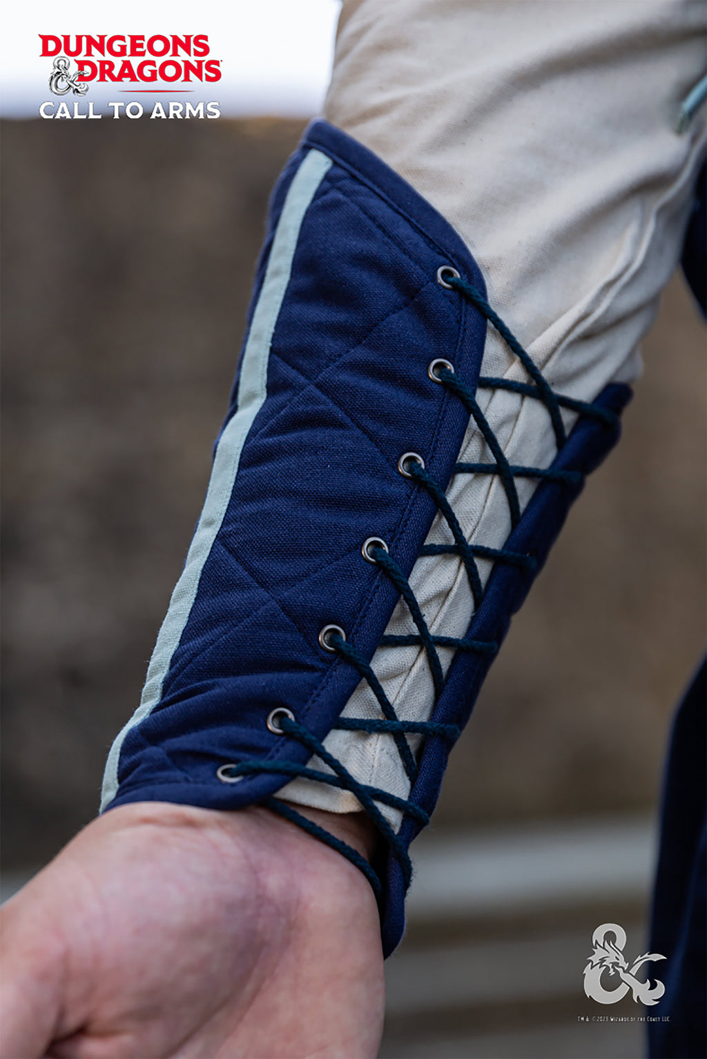 Productafbeelding Dungeons & Dragons - Cleric Armschienen Blauw