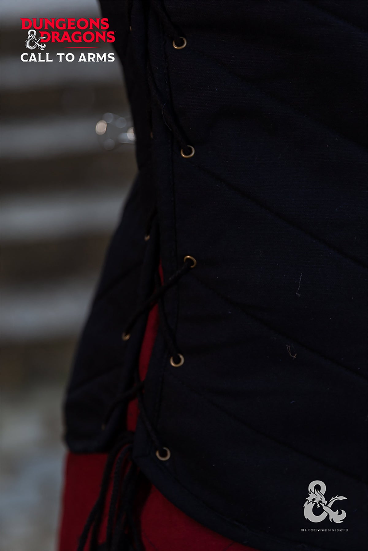 Productafbeelding Dungeons & Dragons - Vechter Vest Zwart