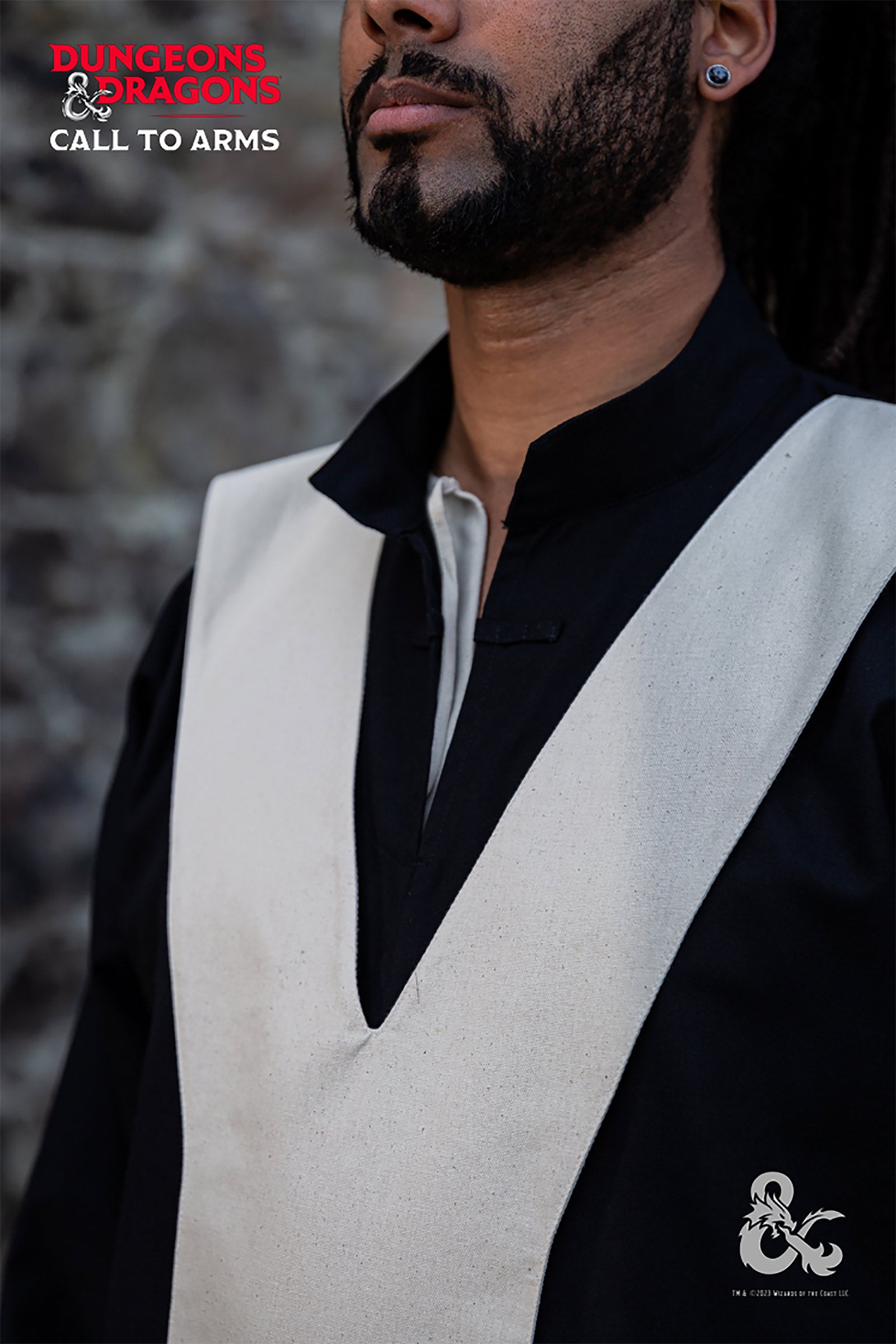 Product image Dungeons & Dragons - Wizard Robe black-beige