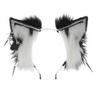 Image produit Oreilles de Kitsune blanc-noir