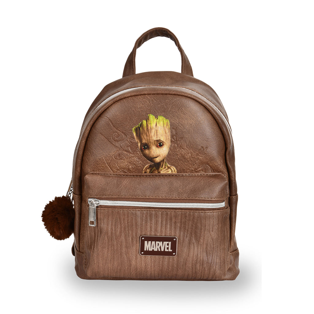 Image produit Gardiens de la Galaxie - Mini sac à dos Groot marron