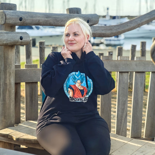 Productafbeelding Dragon Ball Super - Goku Super Saiyan Blue Hoodie Zwart