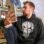Image produit Punisher - Sweat à capuche noir 'Punishment Delivered'