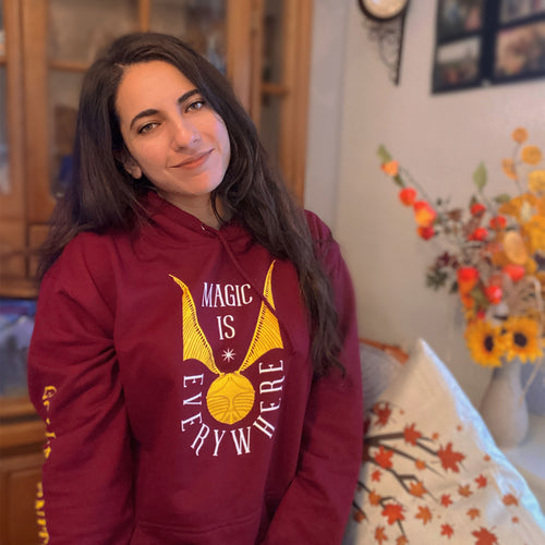 Productafbeelding Harry Potter - Gouden Snaai Hoodie Rood