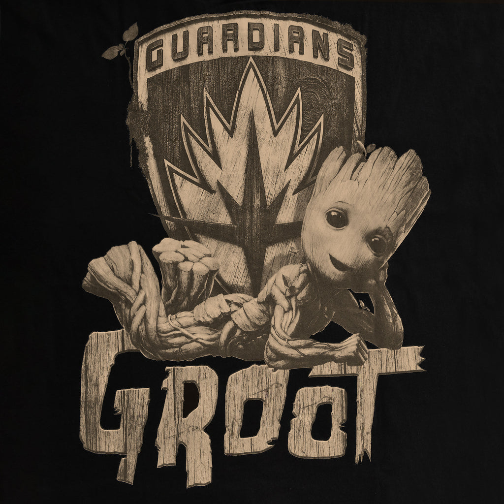 Image produit Guardians of the Galaxy - T-shirt oversize Groot noir