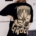 Image produit Guardians of the Galaxy - T-shirt oversize Groot noir