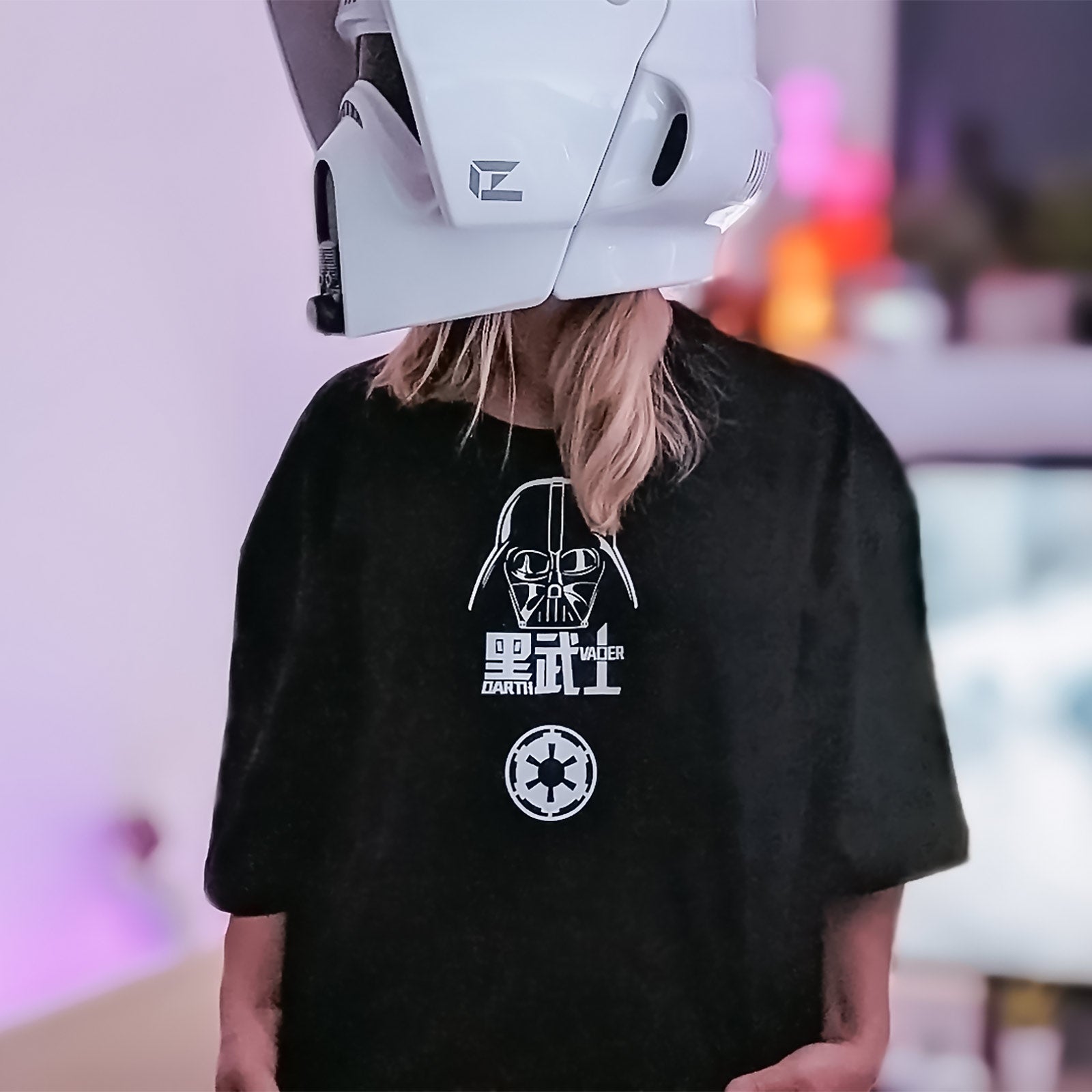 Productafbeelding Star Wars - Join The Dark Side Oversize T-Shirt Zwart