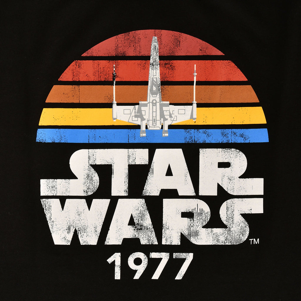 Productafbeelding Star Wars van 1977 Distressed Tanktop zwart