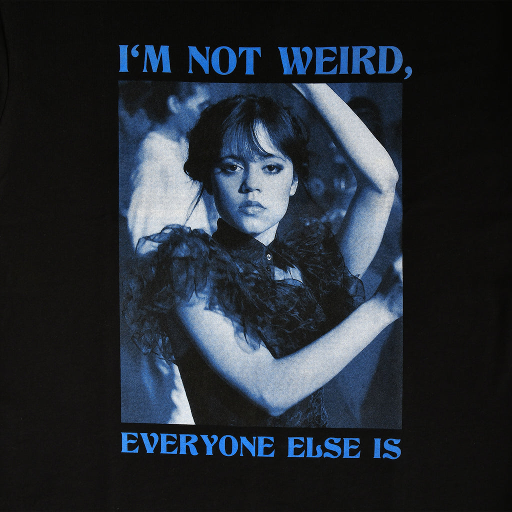 Productafbeelding Wednesday - Dance Oversize T-shirt zwart