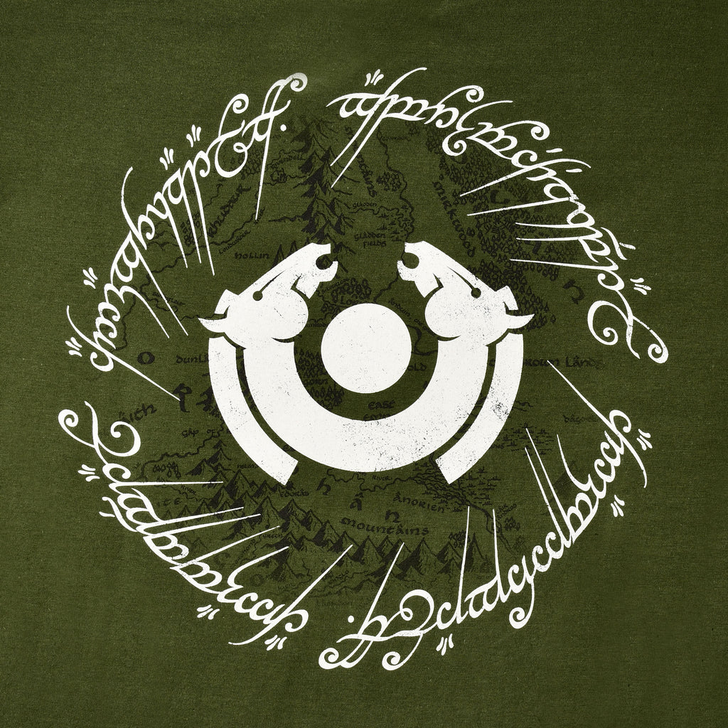 Productafbeelding Heer der Ringen - Rohan T-shirt olijf