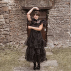 Produktbild Wednesday - Rave'N Dance Kostüm Kleid Damen schwarz
