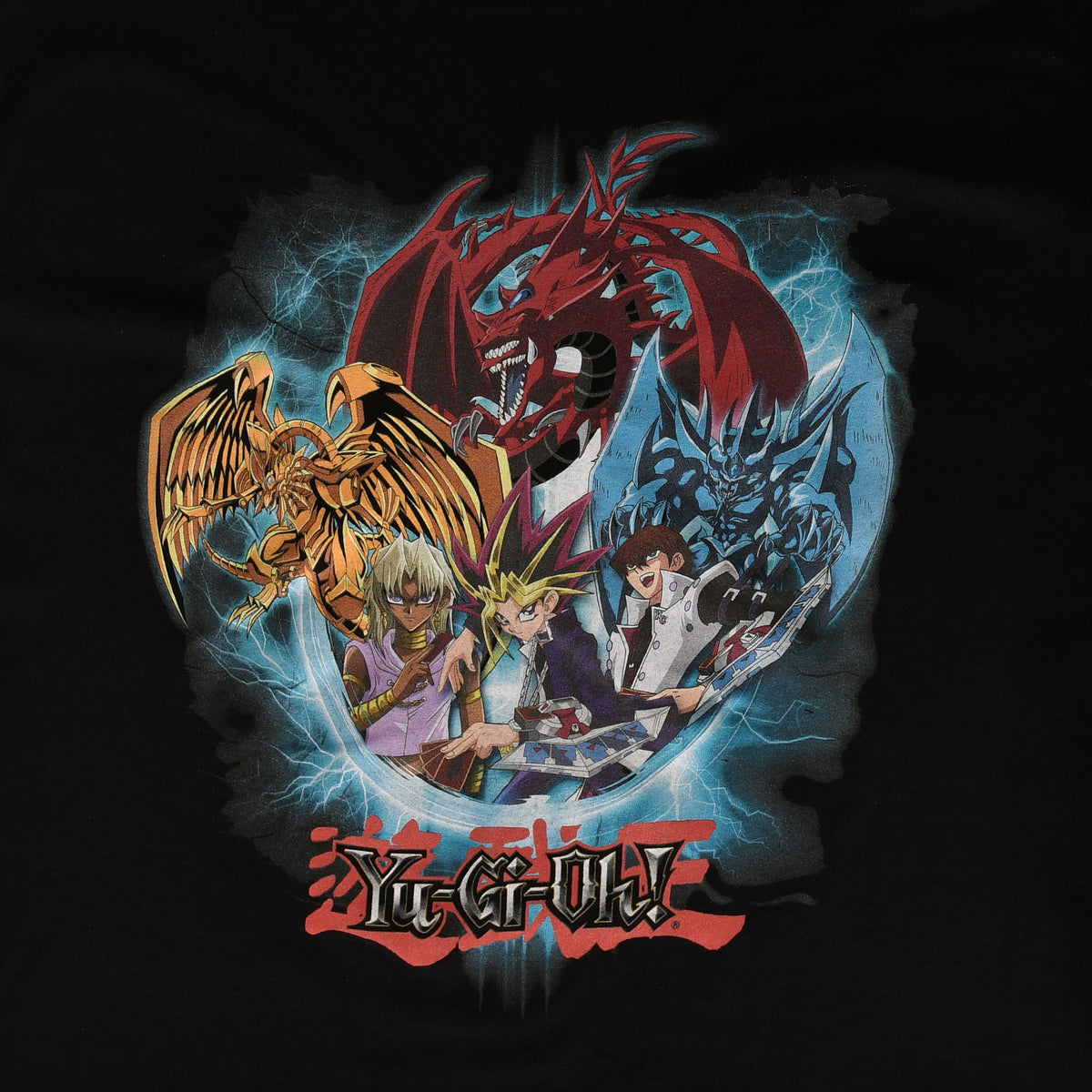 Productafbeelding Yu-Gi-Oh! - Group Shot Blue Vortex T-Shirt zwart