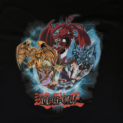Productafbeelding Yu-Gi-Oh! - Group Shot Blue Vortex T-Shirt zwart