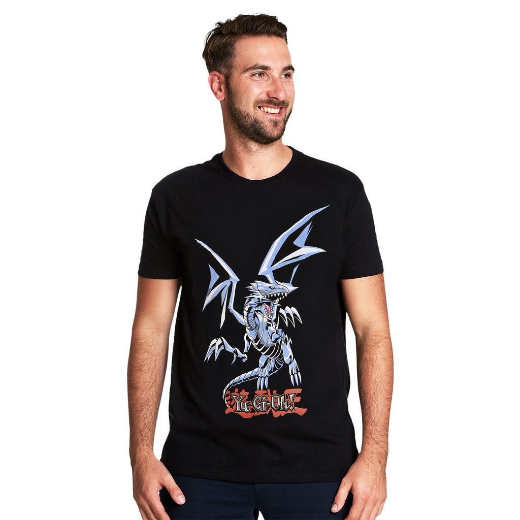 Produktbild Yu-Gi-Oh! - Blue-Eyes White Dragon T-Shirt schwarz