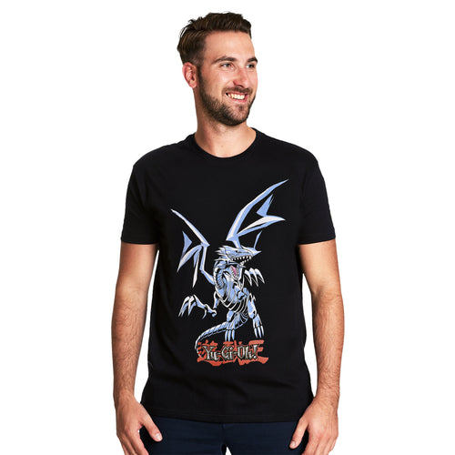 Productafbeelding Yu-Gi-Oh! - Blue-Eyes White Dragon T-Shirt Zwart