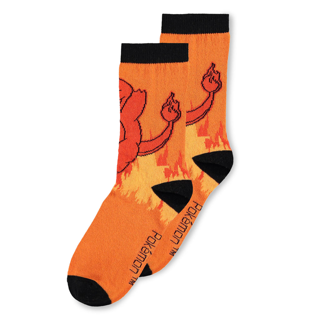 Produktbild Pokemon - Glumanda, Schiggy, Bisasam Socken 3er Set