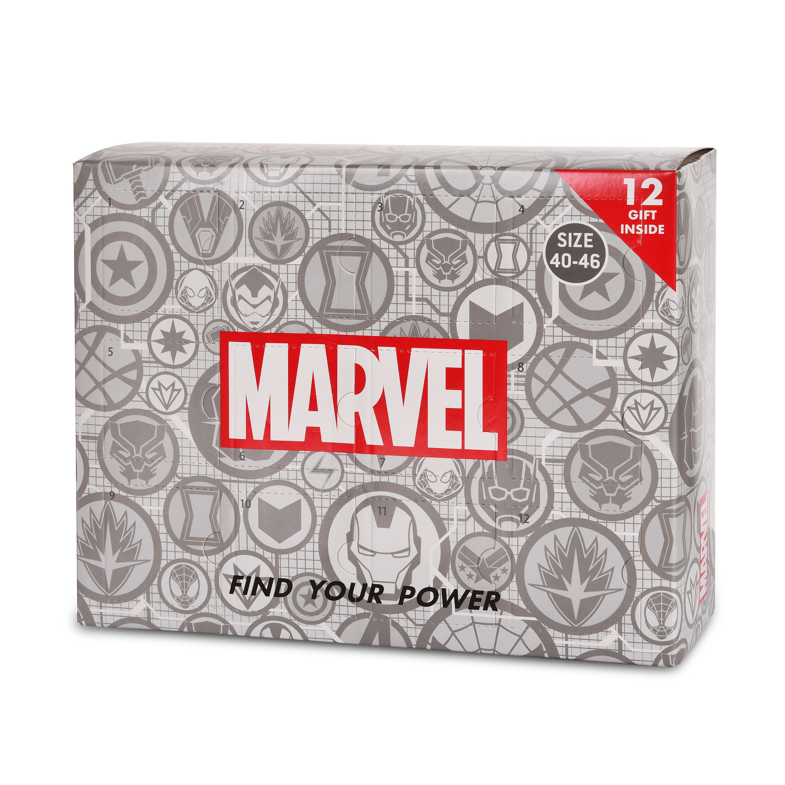Productafbeelding Marvel - Helden Sokken Adventskalender