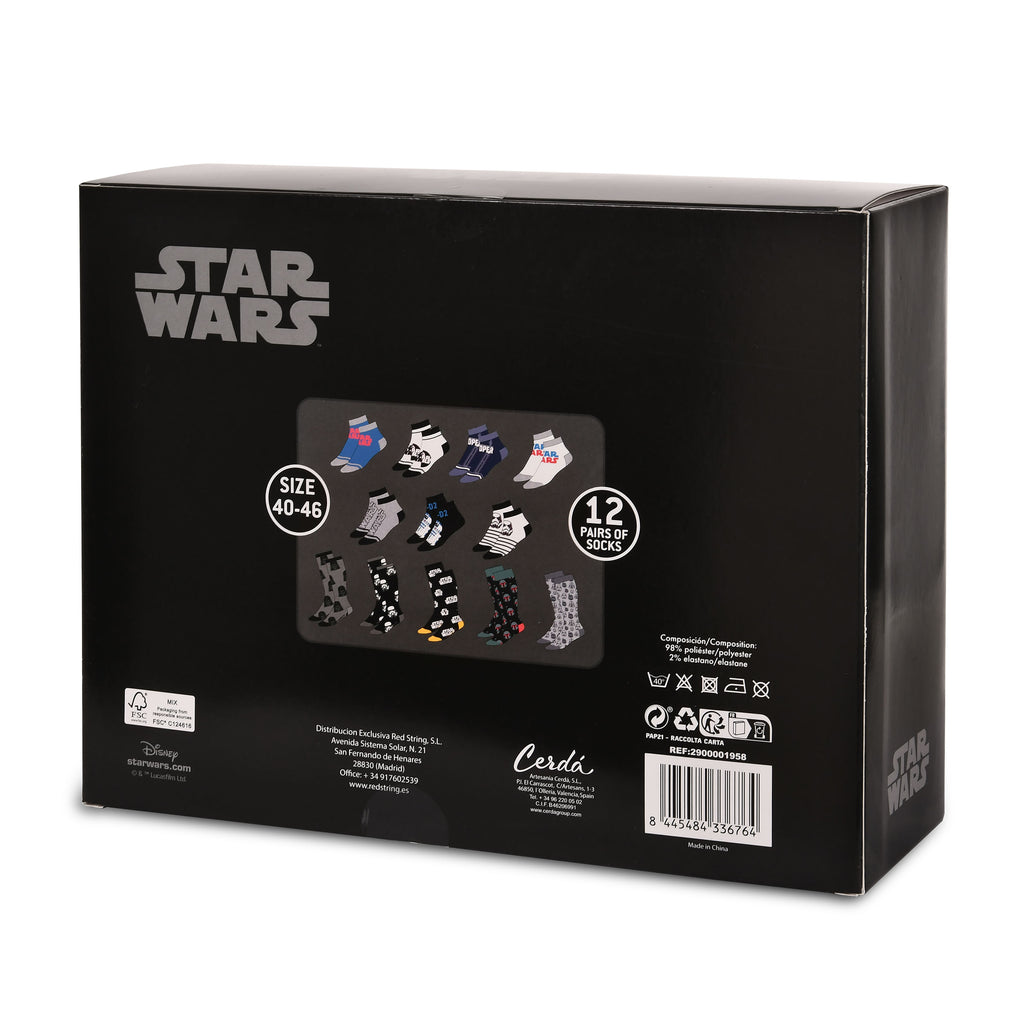 Productafbeelding Star Wars - Darth Vader Sokken Adventskalender