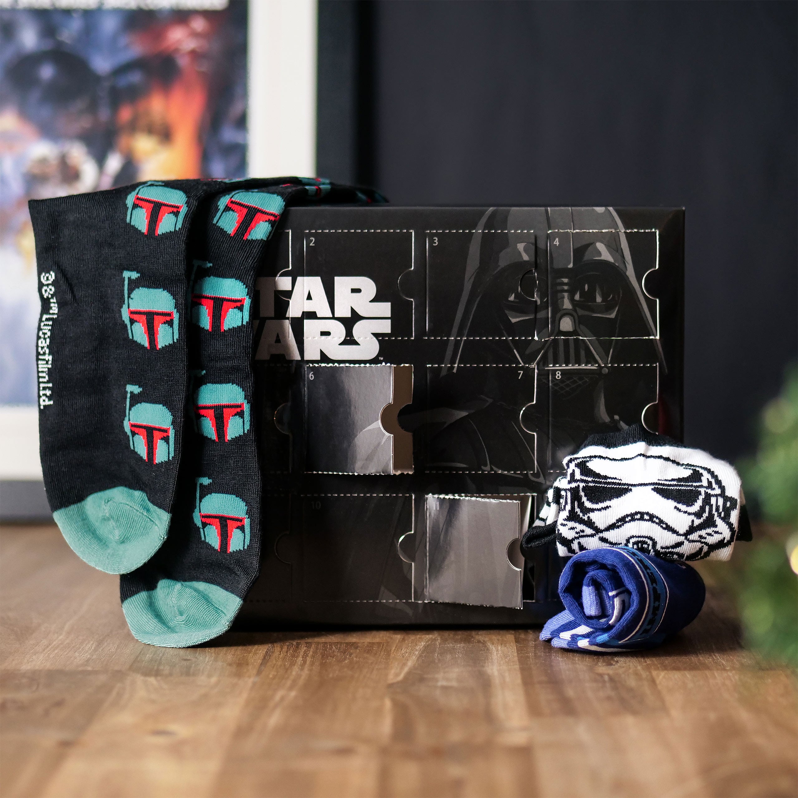 Productafbeelding Star Wars - Darth Vader Sokken Adventskalender