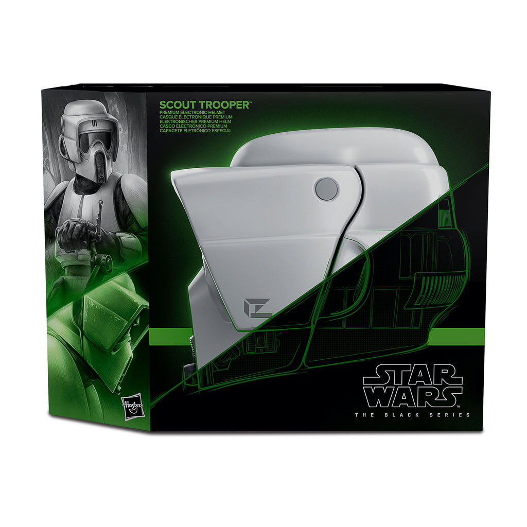Produktbild Star Wars - Scout Trooper Black Series Premium Helm