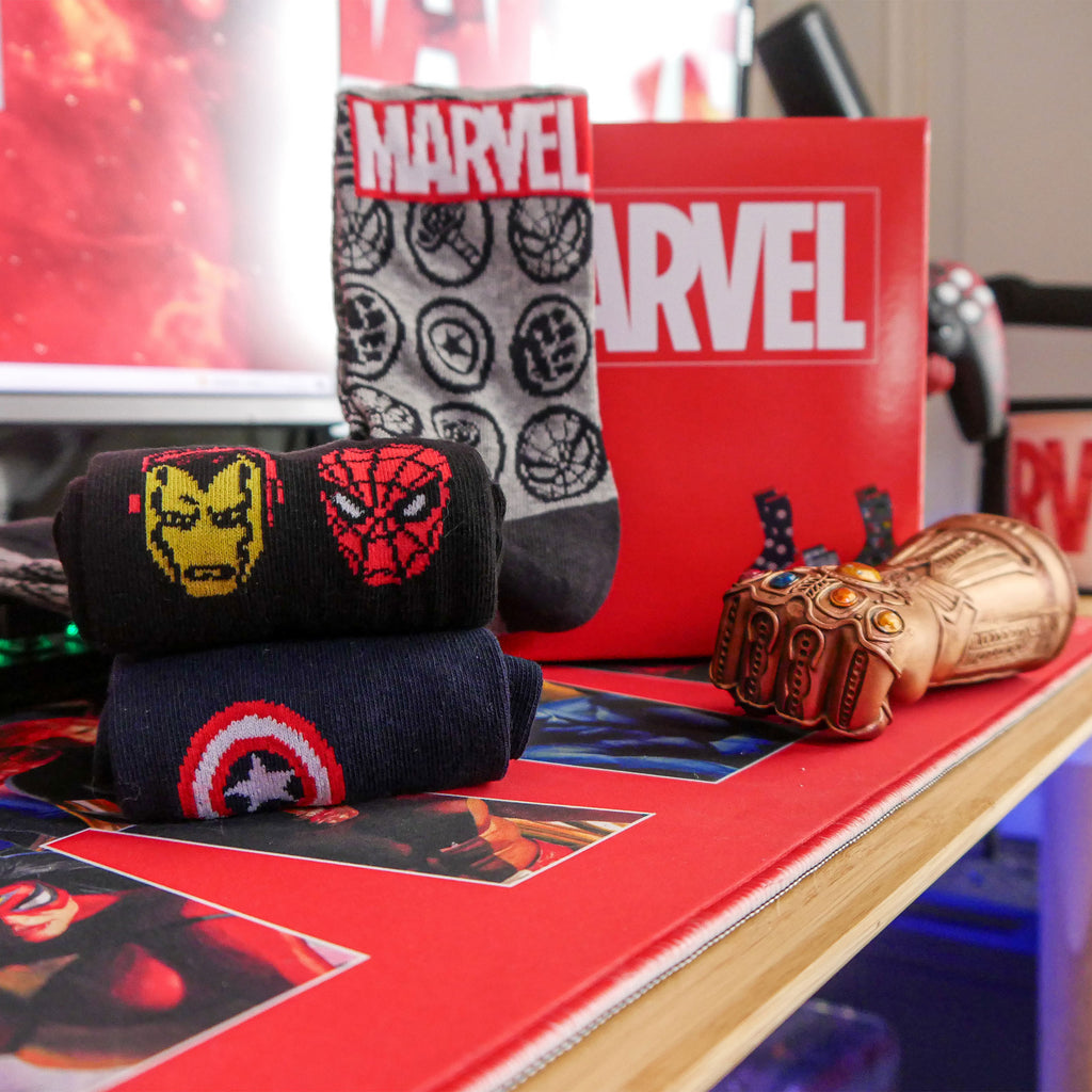 Productafbeelding Marvel - Helden Sokken 3-delige Set