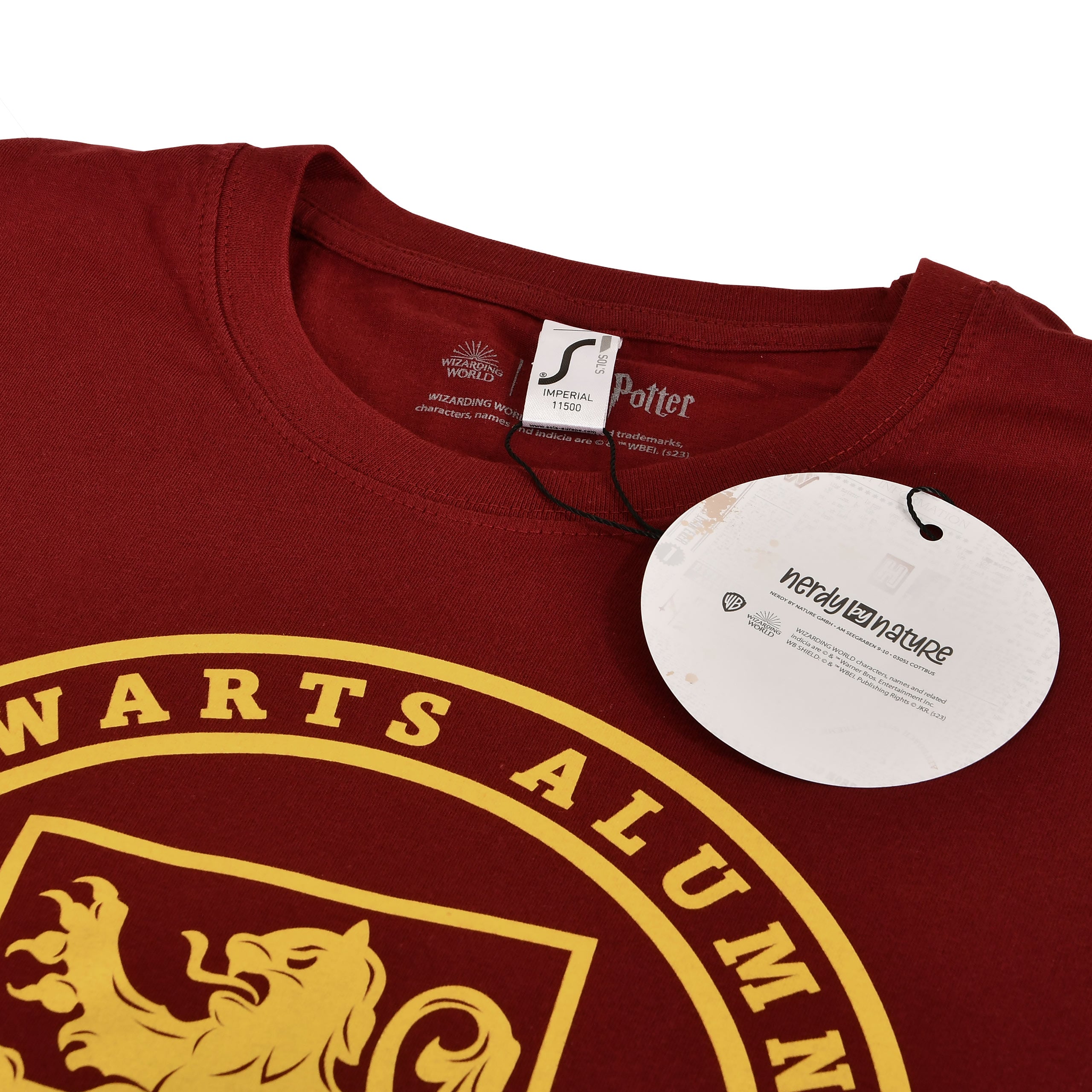 Produktbild Gryffindor Hogwarts Alumni T-Shirt rot - Harry Potter