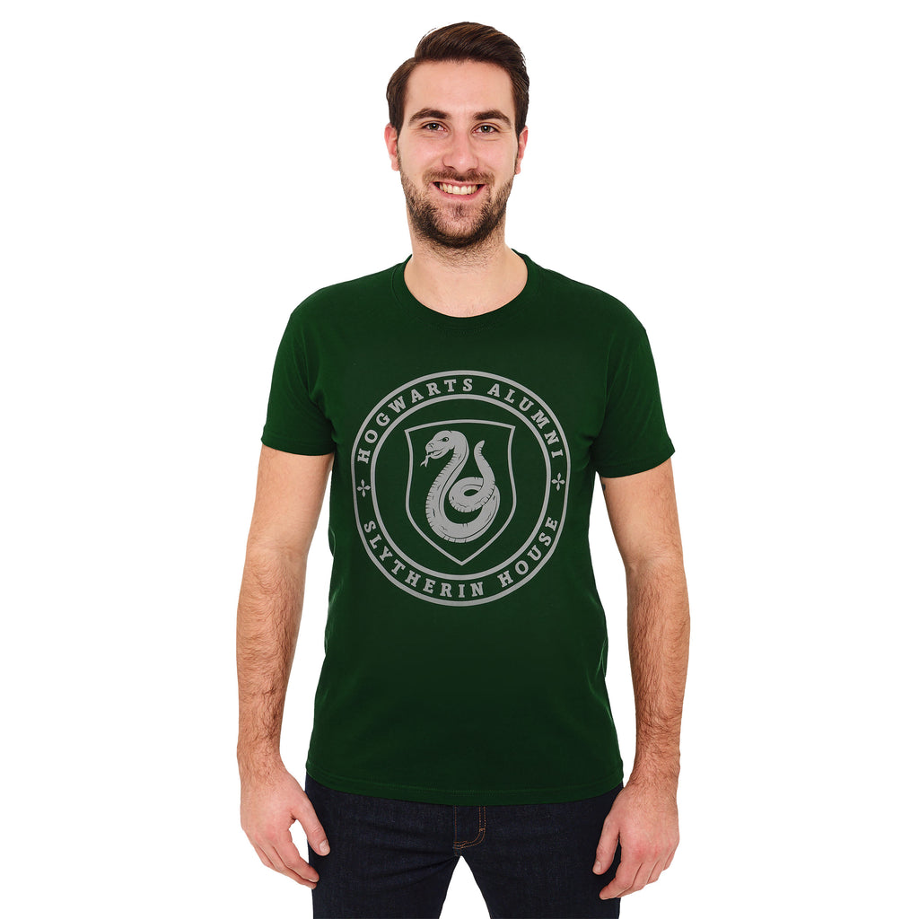 Image produit T-shirt vert Slytherin Hogwarts Alumni - Harry Potter