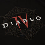 Image produit Diablo IV - T-Shirt Logo Hexagramme Noir
