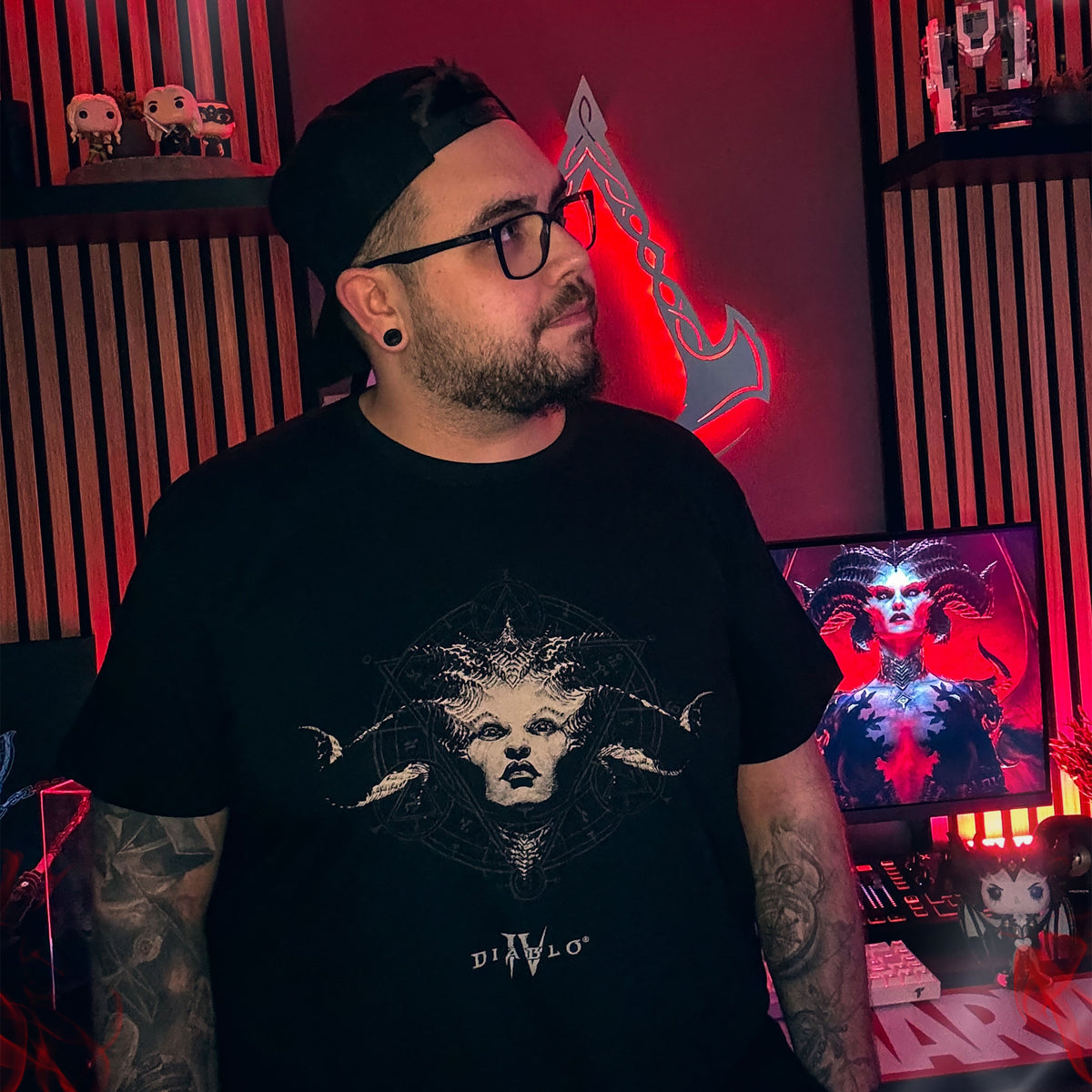 Produktbild Diablo IV - Queen of the Damned T-Shirt schwarz