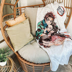 Image produit Demon Slayer - Serviette de plage Nezuko et Tanjiro Kamado