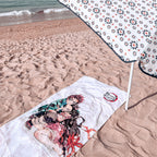 Image produit Demon Slayer - Serviette de plage Nezuko et Tanjiro Kamado